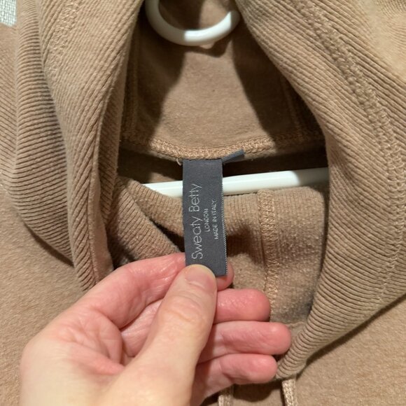 Sweaty Betty Grey Oversized Fleece Sweatshirt XXL - Picture 11 of 11